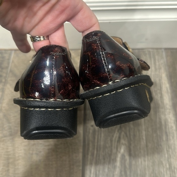 Algeria Pal- 407 cheetah leopard print Mary Jane shoes size size 39 - Picture 6 of 11